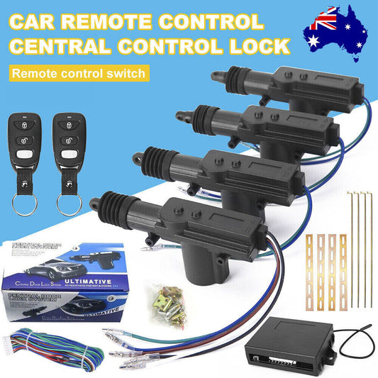 Remote Auto Car Control Keyless Entry Central Door Lock Locks Locking Kit System