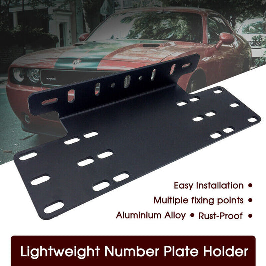 Car Truck Number Plate Holder Bracket Licence Driving Light Bar High Quality