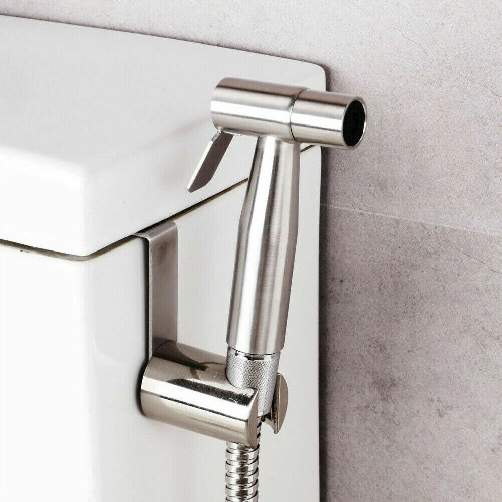 NEW Stainless Steel Handheld Douche Bidet Toilet Spray Shower Shattaf Diverter