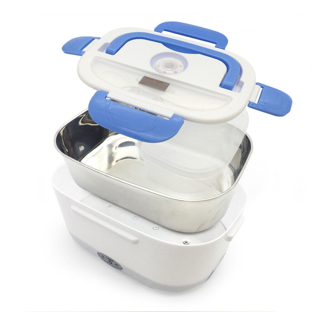 Portable Electric Heated Car Plug Heating Lunch Box Bento Food Warmer 12-24V AU