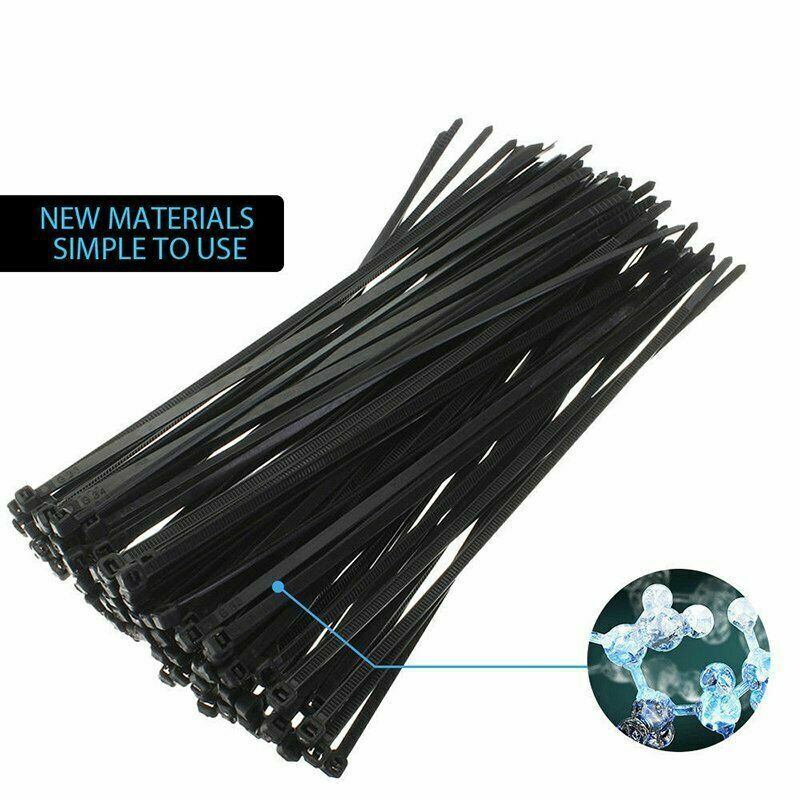 Cable Ties Zip Ties Nylon UV Stabilised Bulk Black Cable Tie