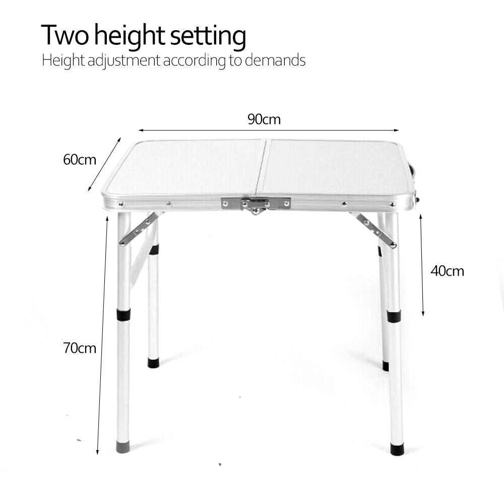 Camping Folding Table Picnic Outdoor Foldable Tables Aluminium Portable BBQ Desk