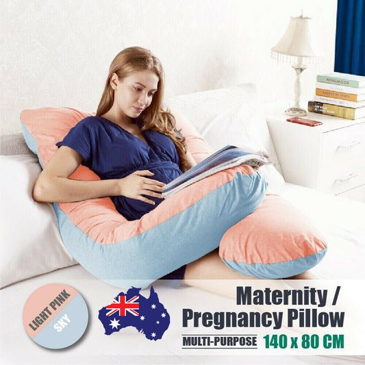 NEW Design Pregnancy Nursing Maternity Sleeping Body Pillow Support 80 x 140cm