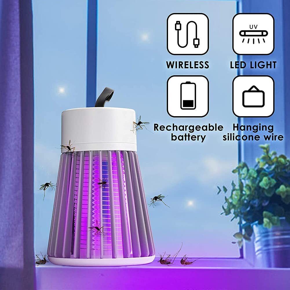 Mosquito Catcher Lamp Electric LED Light Insect Killer Fly Bug Zapper Trap AU