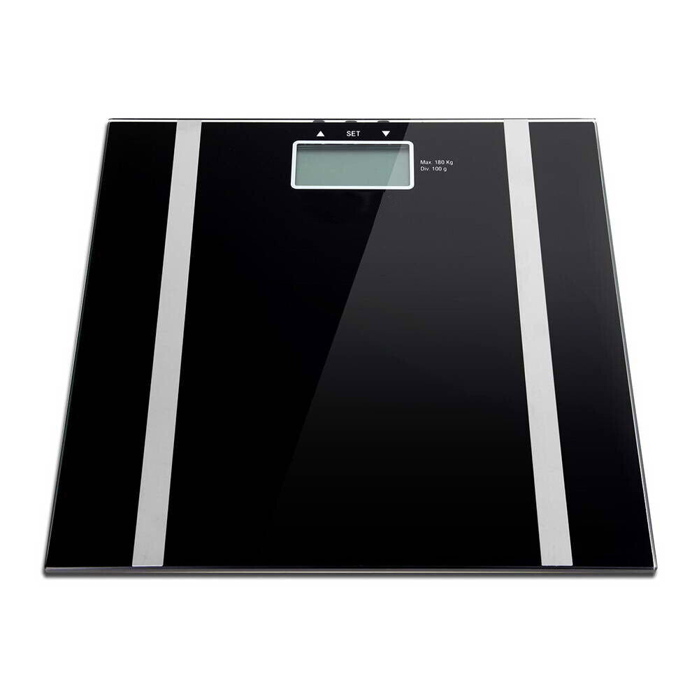 Digital Electronic Scale Body Fat LCD Bathroom Gym Weight Water White or Black