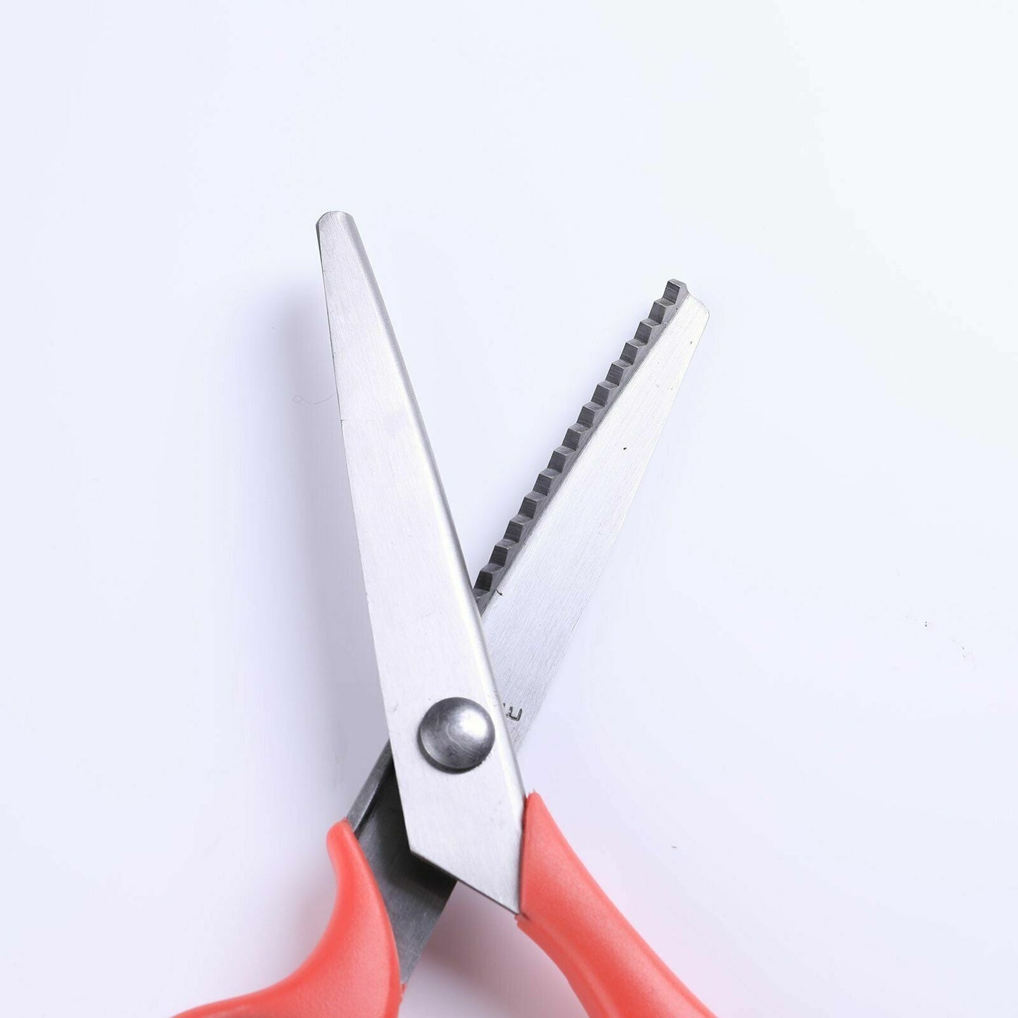 Fabric Steel Dressmaking Pinking Shears Craft Zig Zag Sharp Cut Scissors Tailor