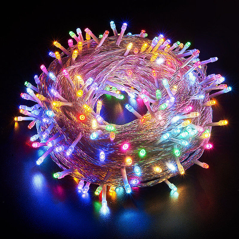 100M 500LED Fairy String Lights Waterproof Christmas Tree Garden Party Outdoor