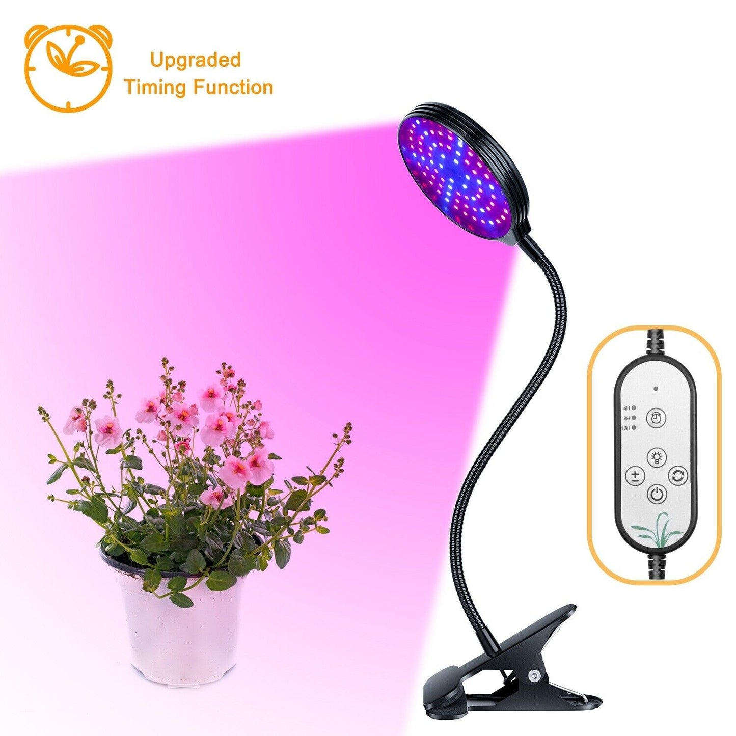 USB LED Grow Light Dimming Indoor Plant Flower Veg Hydroponic UV Growing Lamp AU