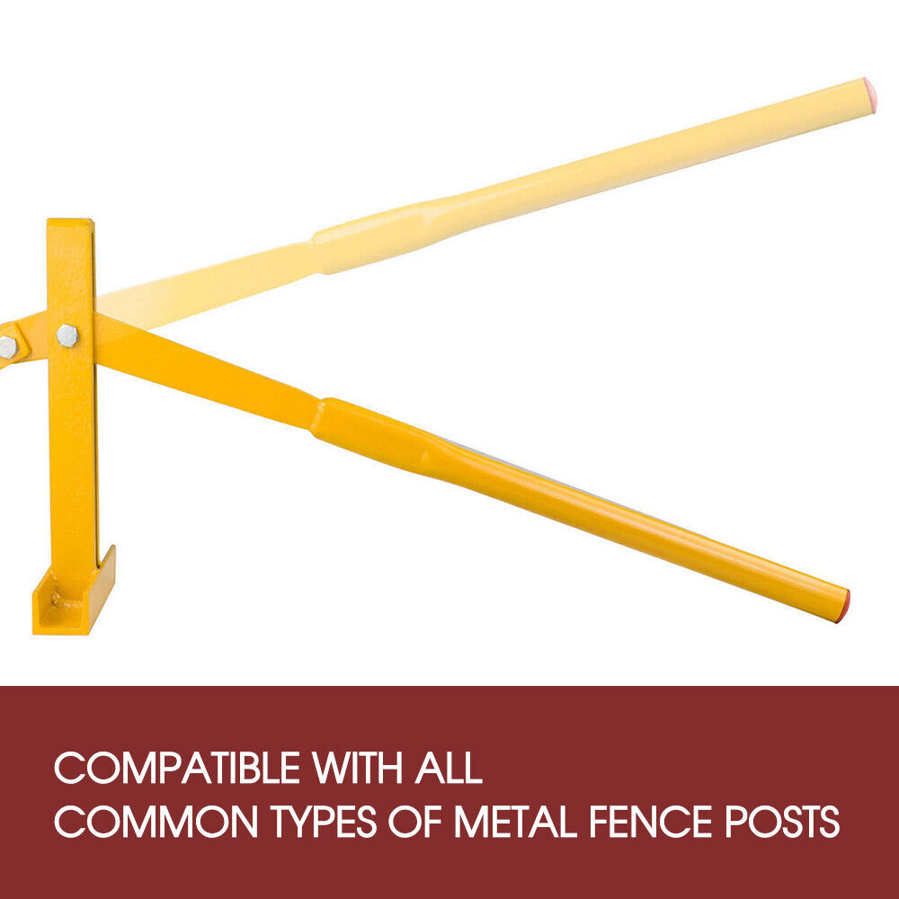 Fence Post Lifter Puller Star Picket Steel Pole Remover Fencing Farming Tool AU