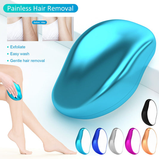 Painless Physical Hair Removal Epilators Crystal Hair Eraser for Women Men AU