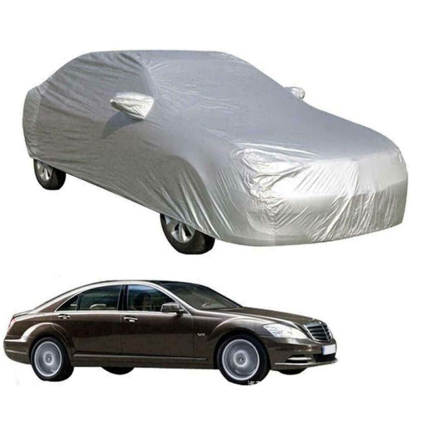 Weather Proof Car Cover Universal Size Waterproof Rain/UV/Dust Resistant AU