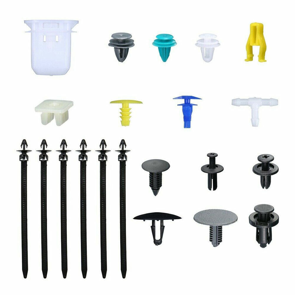 800PCS Door Panel Bumper Car Plastic Fastener Trim Body Clips Kit Rivet Retainer