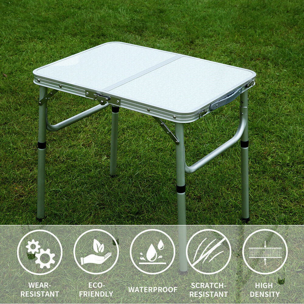 Camping Folding Table Picnic Outdoor Foldable Tables Aluminium Portable BBQ Desk