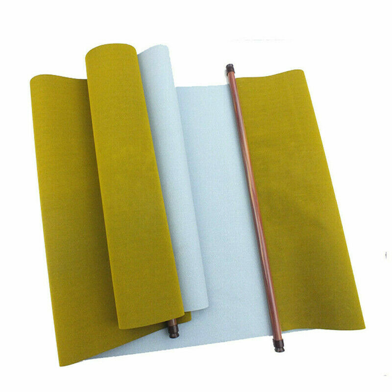 2x Chinese Magic Cloth Water Paper Calligraphy Fabric 1.5m Reusable Practice MB