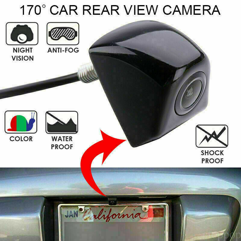 Waterproof HD 170¡ã Car Reverse Backup Night Vision Camera Rear View Parking Cam