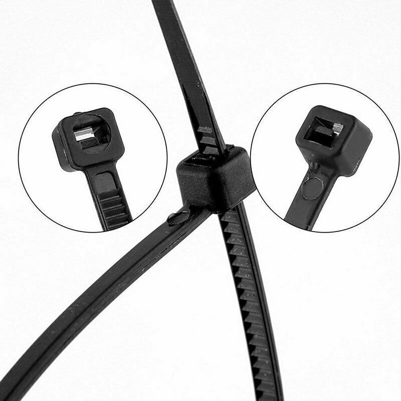 Cable Ties Zip Ties Nylon UV Stabilised Bulk Black Cable Tie