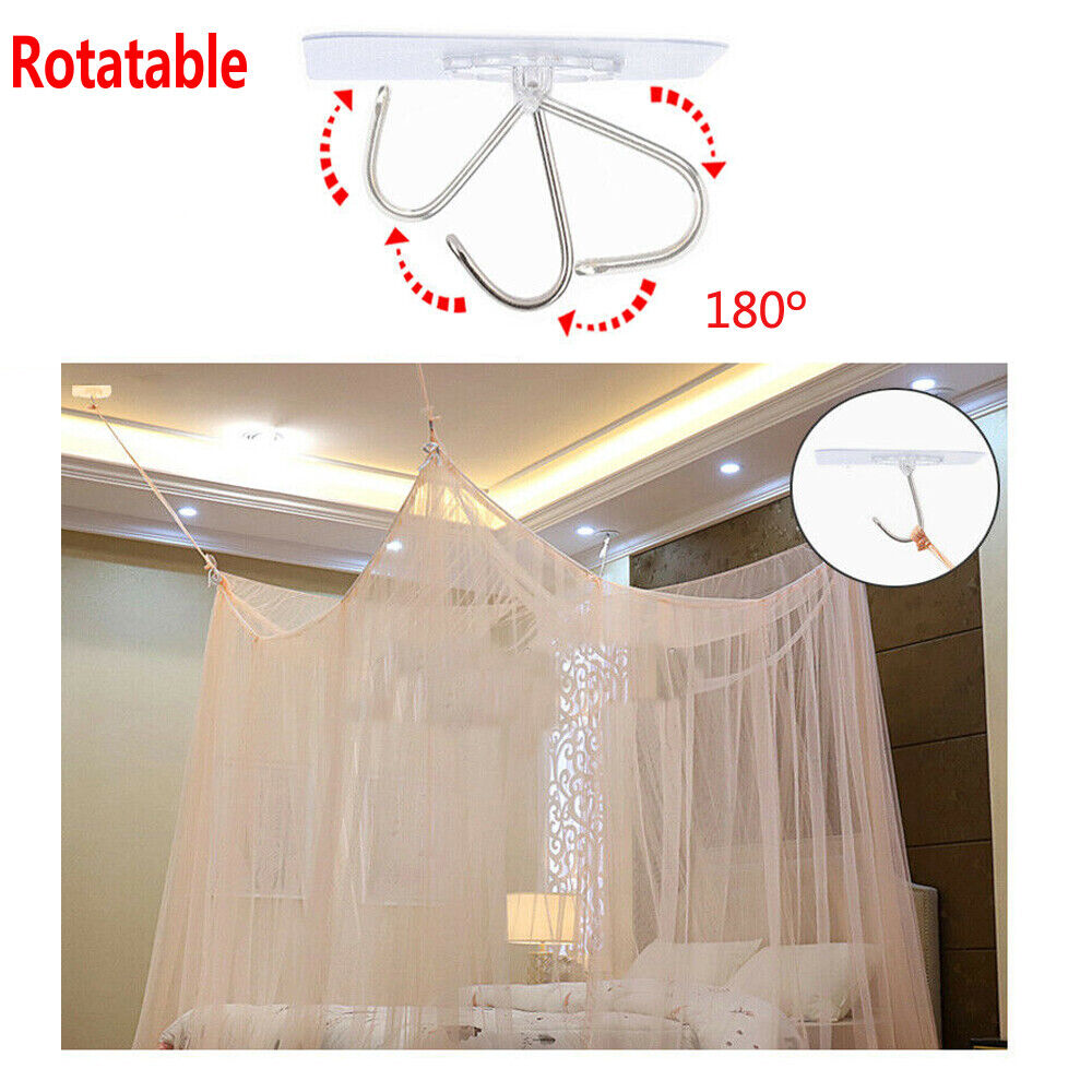 Clear Seamless Removable Adhesive Hook Strong Stick Wall Hook Kitchen Hanger