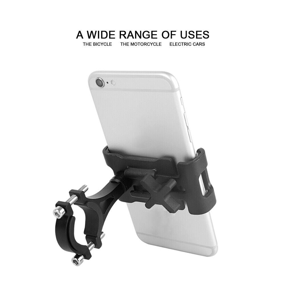 360¡ã Aluminum Motorcycle Bike Bicycle Holder Handlebar Cell Phone GPS MTB Mount