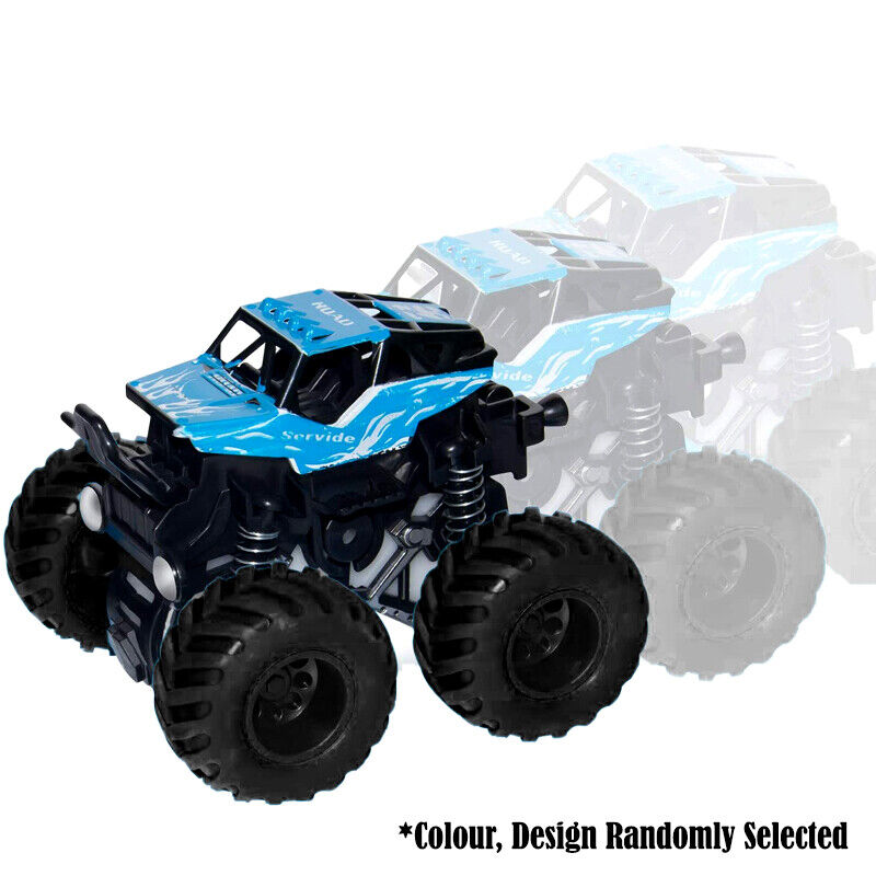 NEW Vehicle Big Foot Spin Friction Monster Truck Toys for Boys Girls Kids