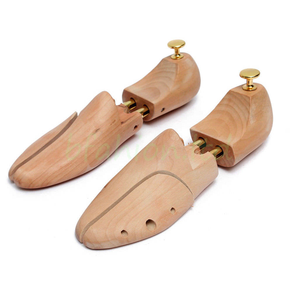 Adjustable Wooden Shoe Tree Shaper Keeper Wood Stretcher Men/Women Au Stock