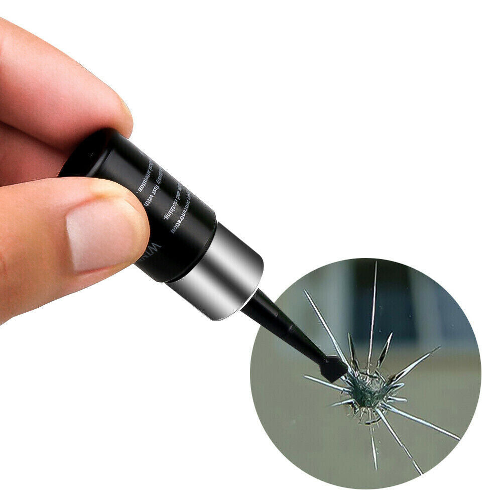 Windows Tool Chip Resin Crack Remove Glass Recovery Car Windscreen Repair Kit AU