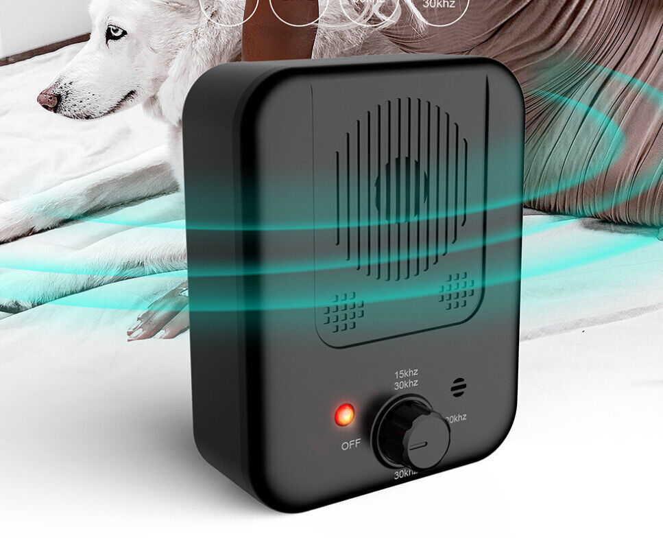 Anti Bark Device Ultrasonic Dogs Barking Control Stop Repeller Outdoor & Indoor