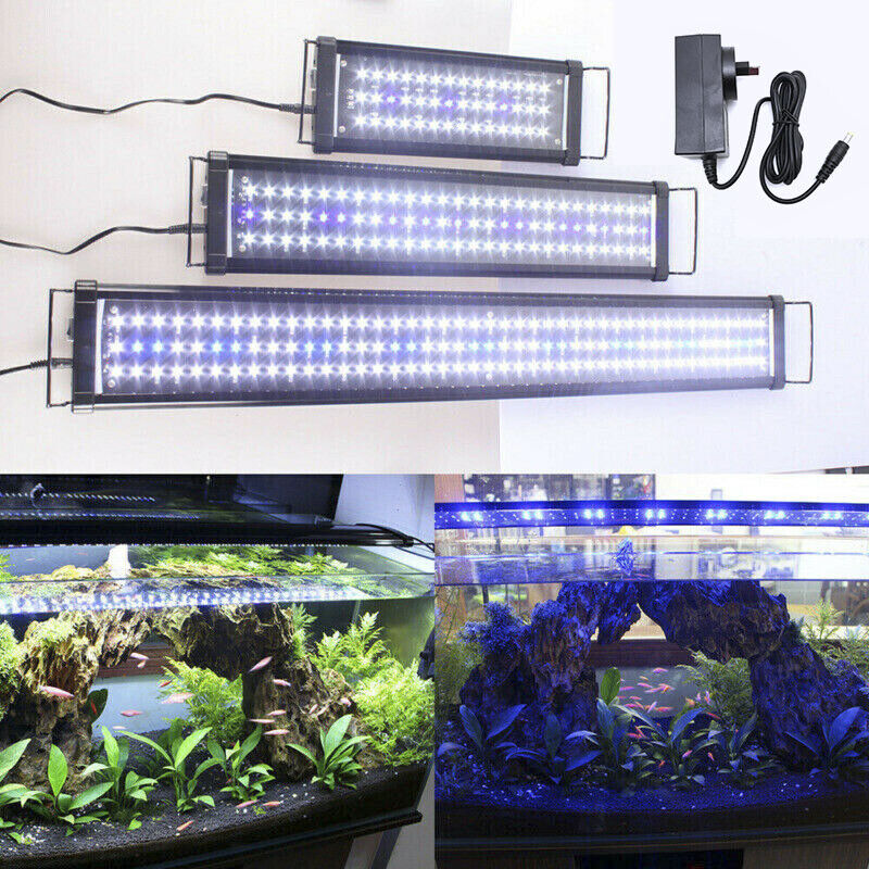 Aquarium LED Lighting 1ft/2ft/3ft/4ft Marine Aqua Fish Tank Light