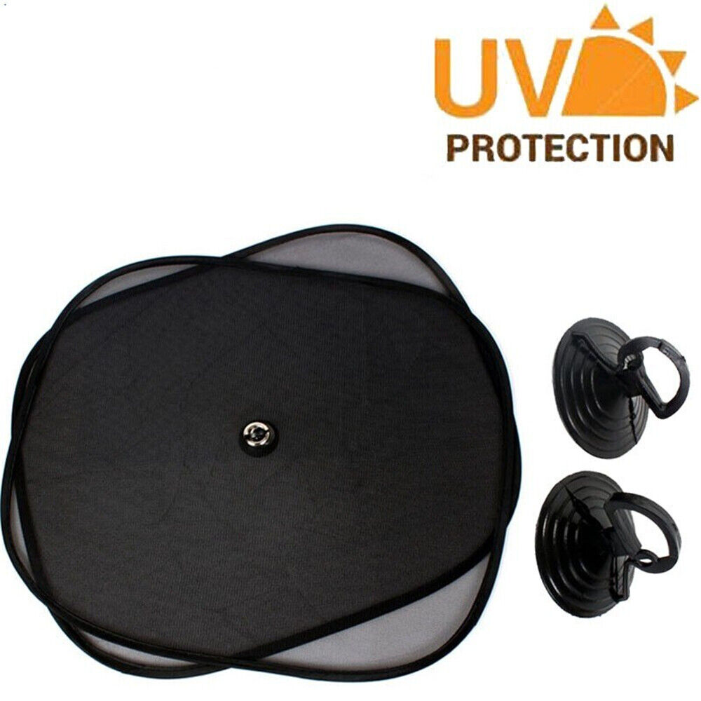 PAIR Car Window Sun Shade Cover UV Sun Block Baby Visor Protector Curtain Shield