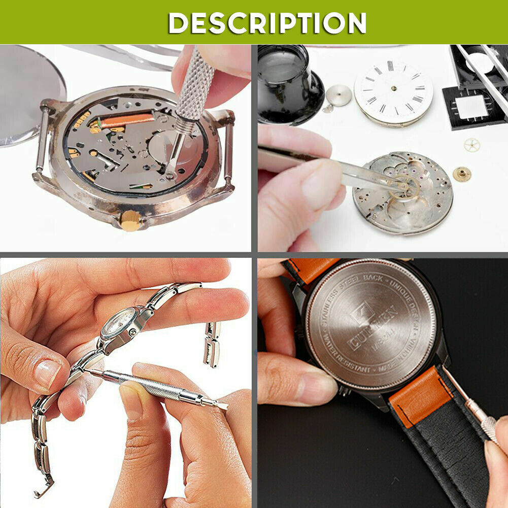 20 380 504 506pcs Watchmaker Watch Repair Tool Case Opener Remover Pin Bars