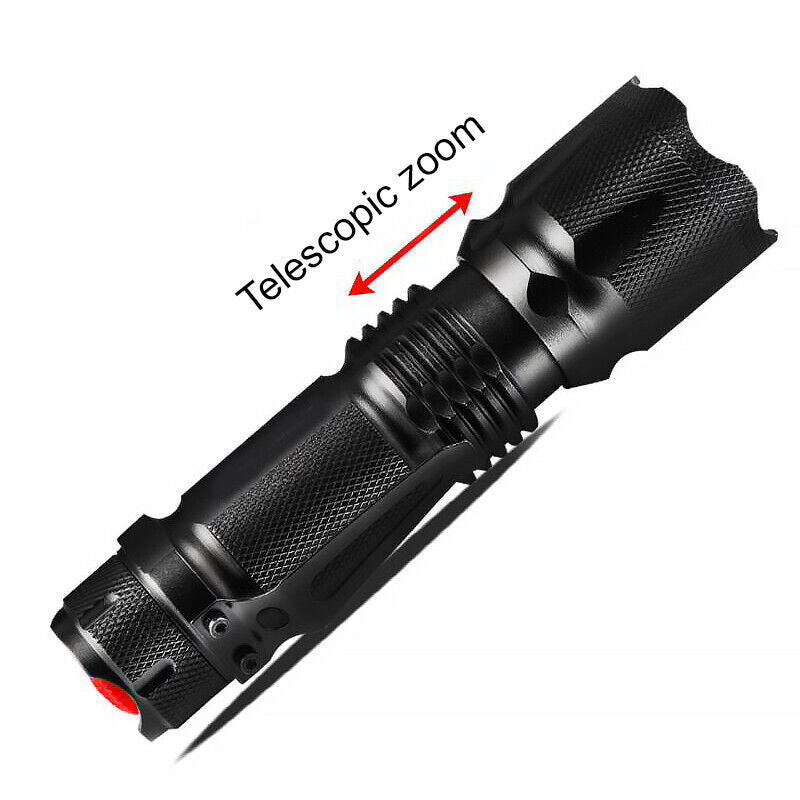 Super Bright 90000LM LED USB Rechargeable Tactical Flashlight Torch L2 LED