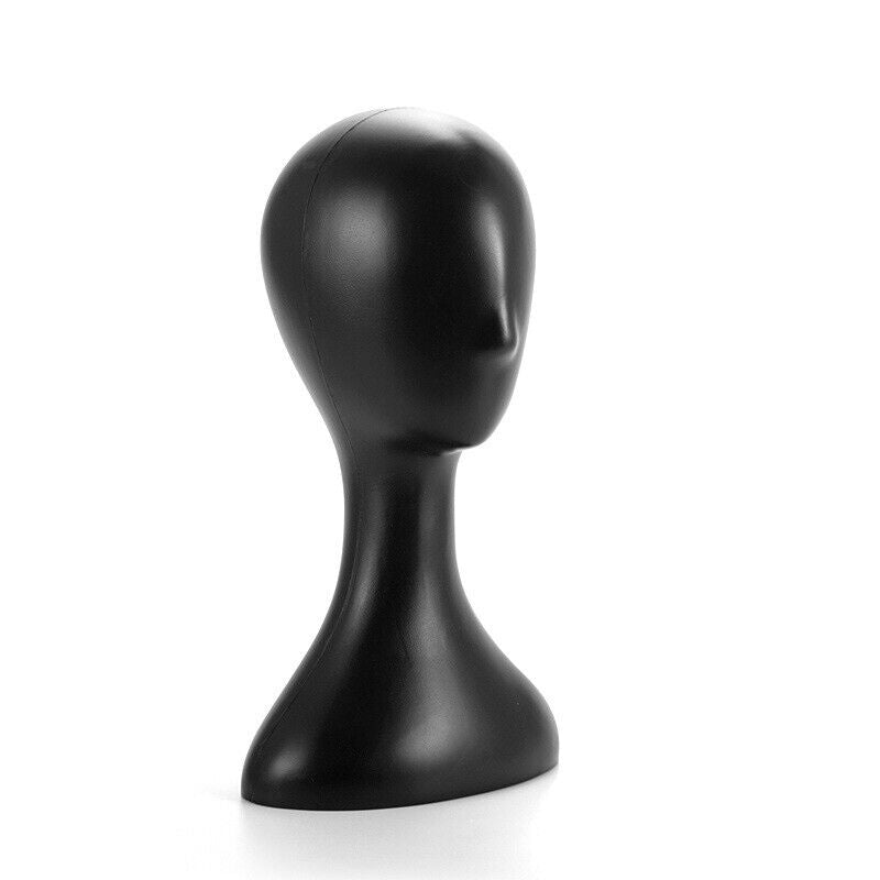 Plastic Female Mannequin Wig Hair Hat Scarf Manikin Head Model Display Stand AU