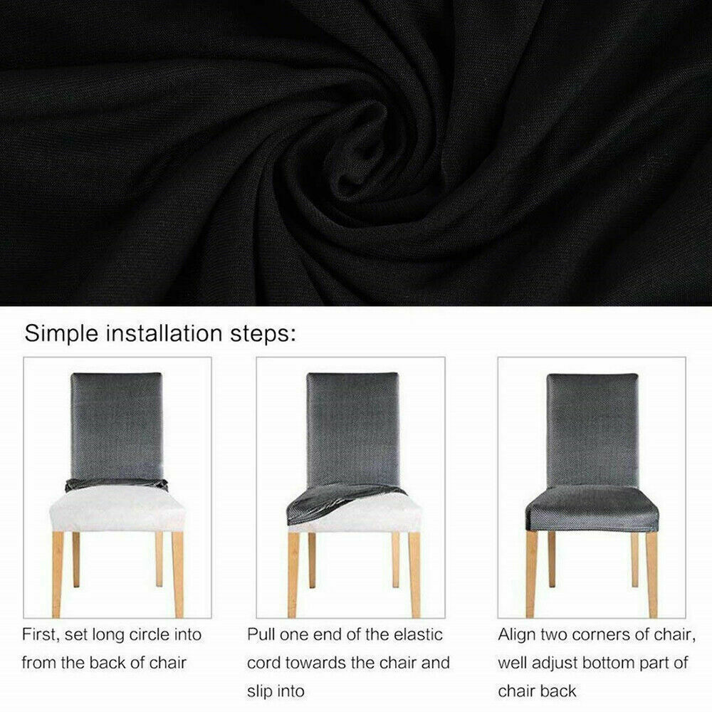 Dining Chair Cover Stretch Removable Slipcover Washable Banquet Event