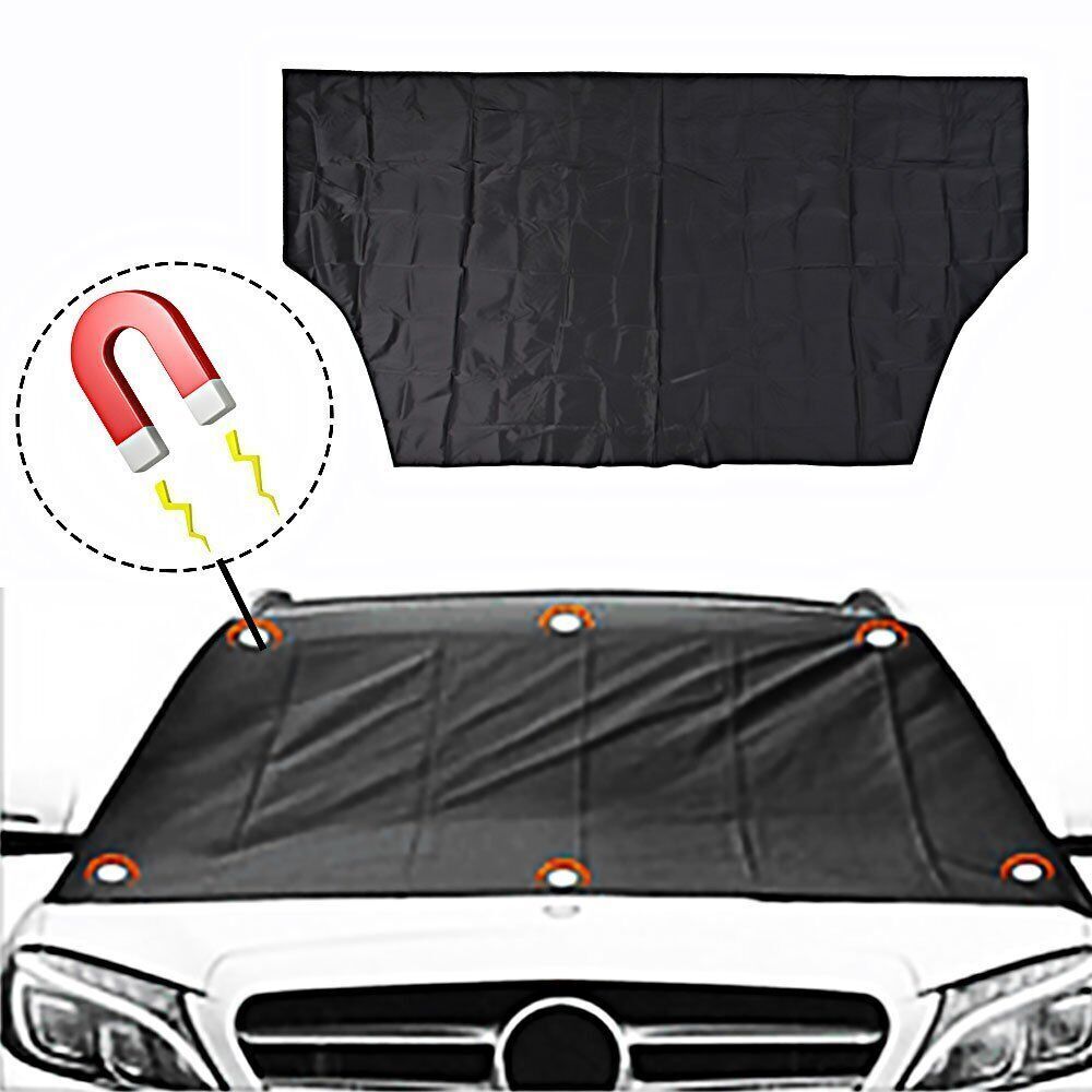 Car Front Windscreen Magnetic Snow Ice Frost Guard Cover Windshield Sun Shade