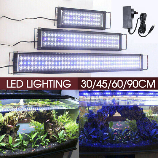 Aquarium LED Lighting 1ft/2ft/3ft/4ft Marine Aqua Fish Tank Light