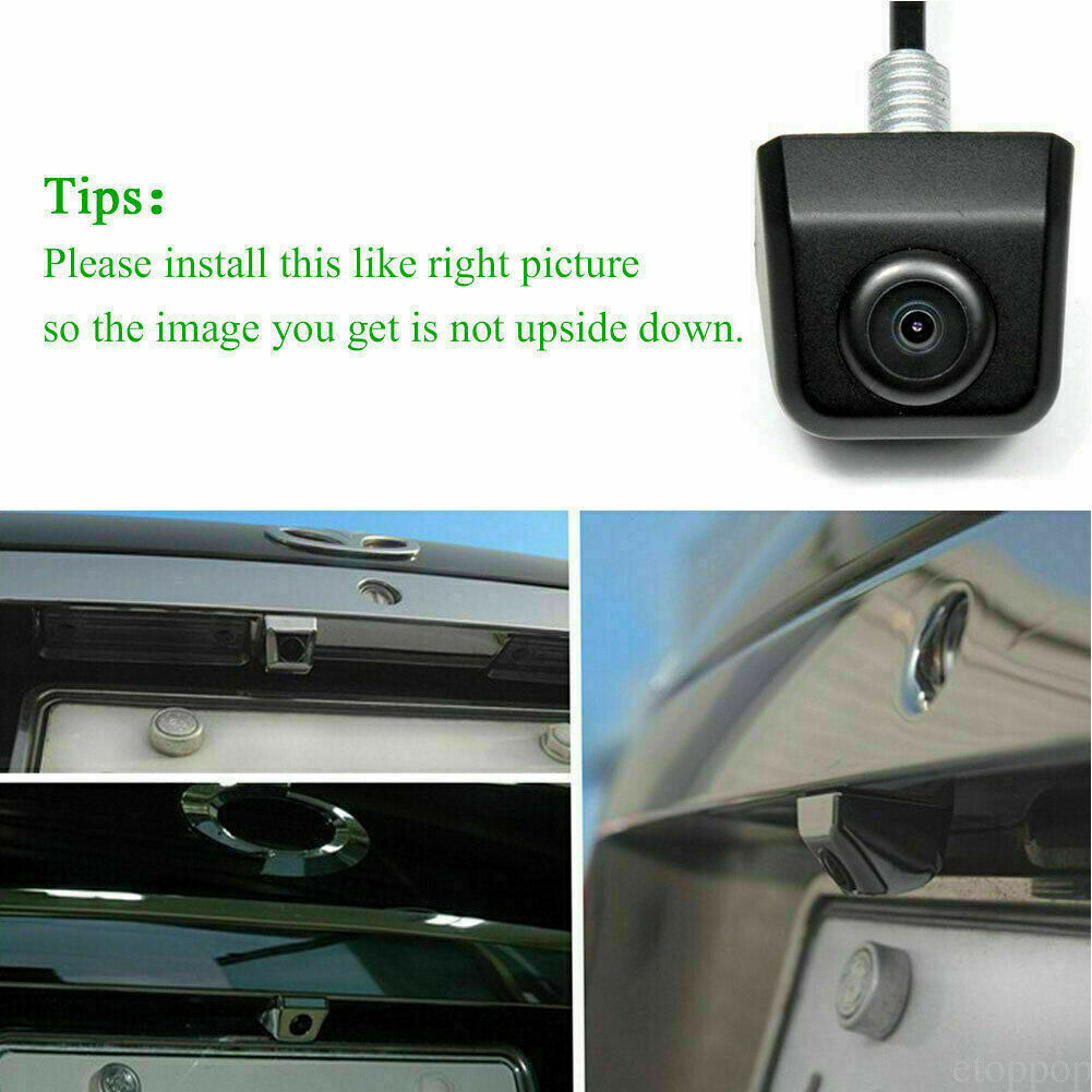 Waterproof HD 170¡ã Car Reverse Backup Night Vision Camera Rear View Parking Cam