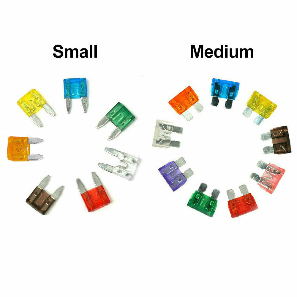 Assorted Mini Fuse Blade Fuses Set Auto Car Truck Assortment Kits ATM APM 220pcs