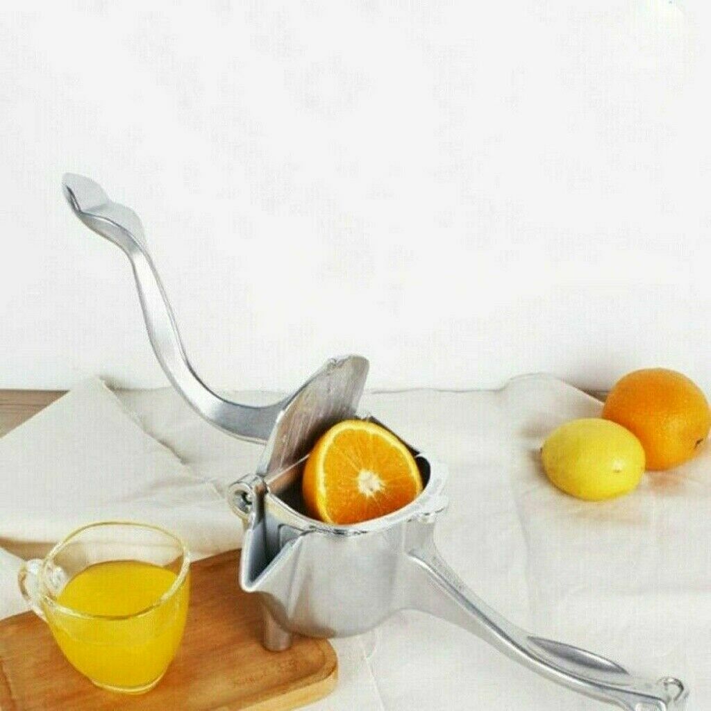 Manual Juicer Aluminum Alloy Hand Juice Press Squeezer Fruit Juicer Extractor