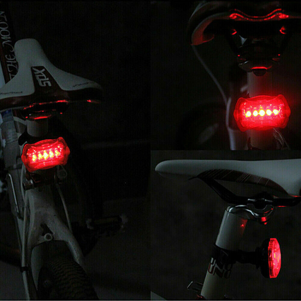 Bike Front Rear Light 15000LM USB Rechargable Lamp Flashlight Bicycle LED KC