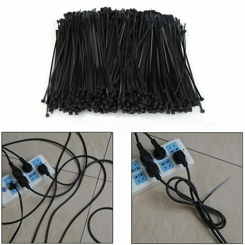 Cable Ties Zip Ties Nylon UV Stabilised Bulk Black Cable Tie