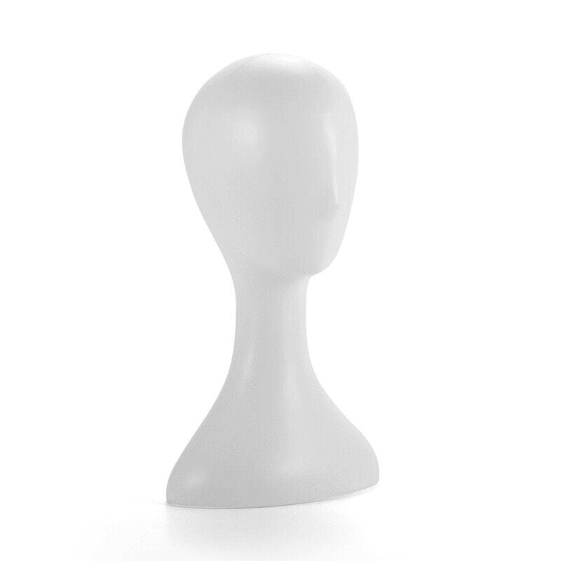Plastic Female Mannequin Wig Hair Hat Scarf Manikin Head Model Display Stand AU