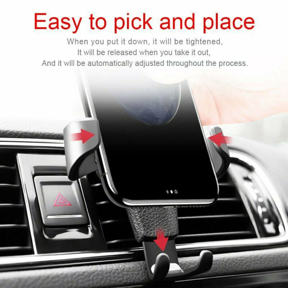 Universal Car Cradle Air Vent Mount Holder Stand For Smart Mobile Phone