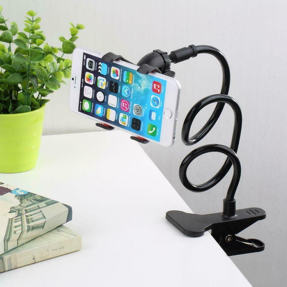 Mobile Phone Flexible 360¡ã Clip Mount Stand Holder Bracket Clamp Desk Bed Office