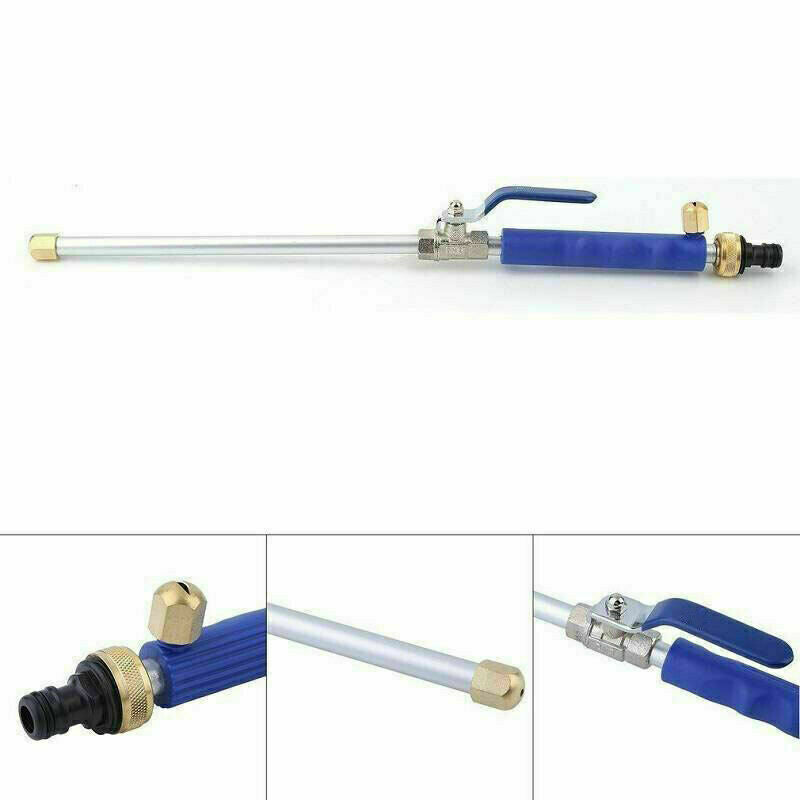 Hydro Jet High Pressure Power Washer Water Spray Gun Nozzle Wand Cleaner New