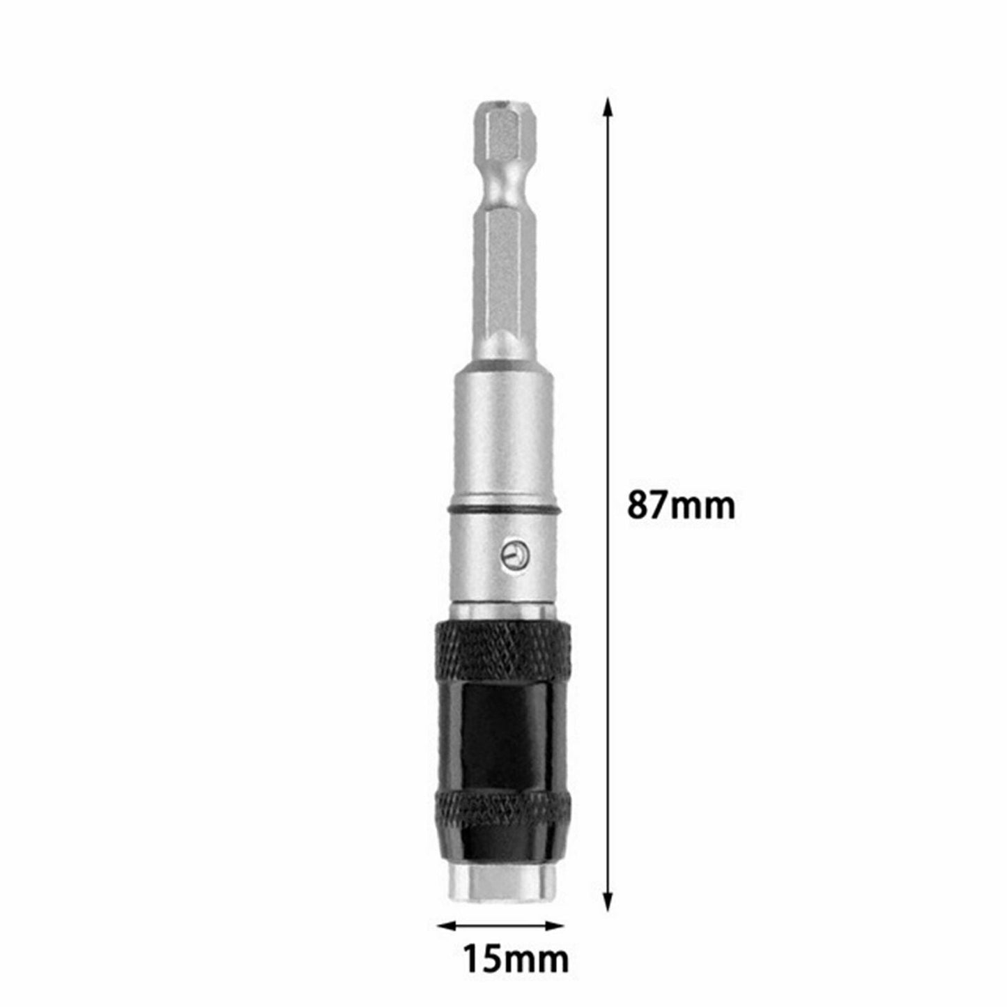 Magnetic Pivot Drill Bit Holder Steel Impact Pivoting Swivel Screw Drill Bits