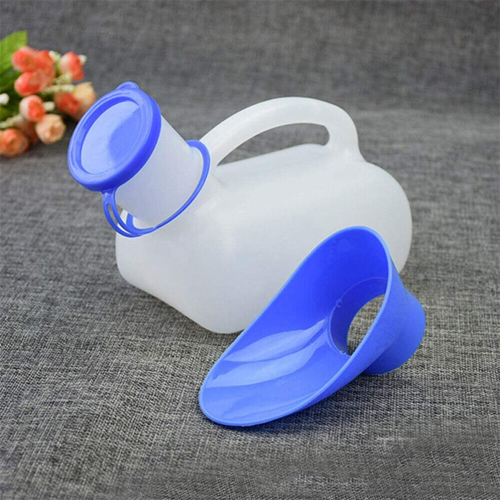 1L Unisex Urine Portable Bottle Camping Outdoor Journey Travel Urinal Toilet AU