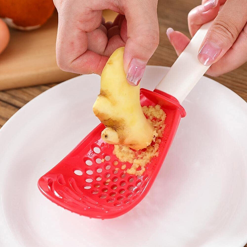 All Purpose Cooking Spoon Multi Function Potato Masher Scoop Grater Kitchen Tool