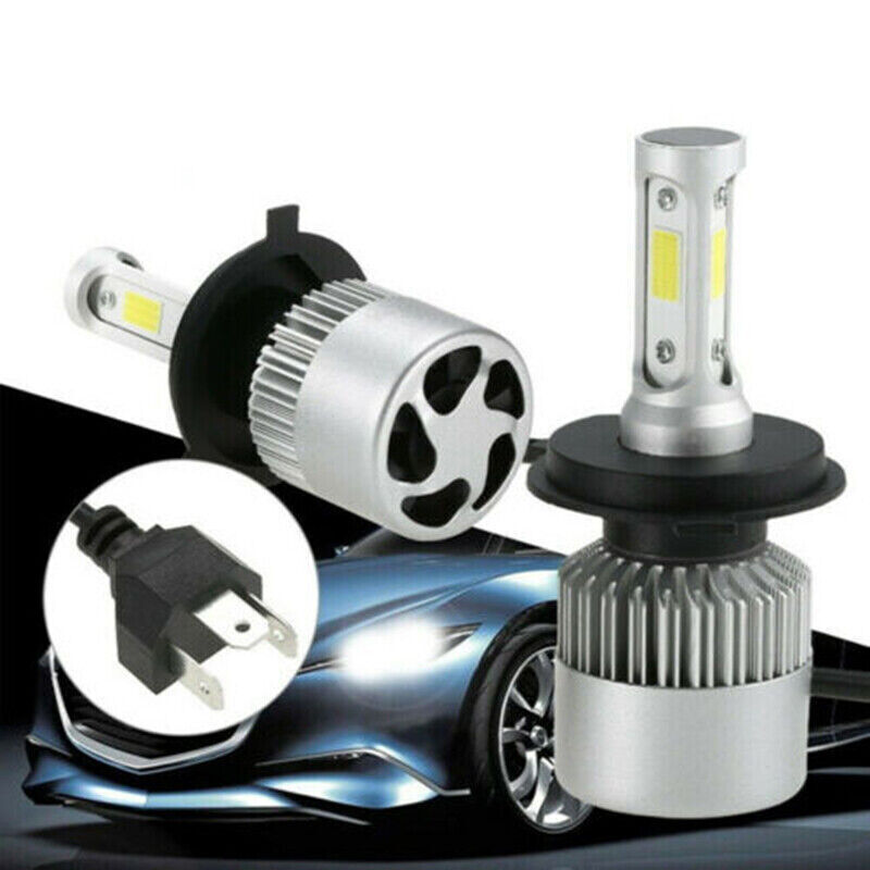 H7 2000w 300000lm led headlight kit lamp bulbs globes high low beam upgrade