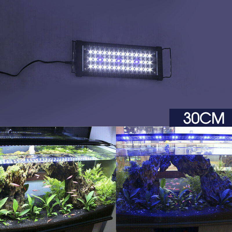 Aquarium LED Lighting 1ft/2ft/3ft/4ft Marine Aqua Fish Tank Light