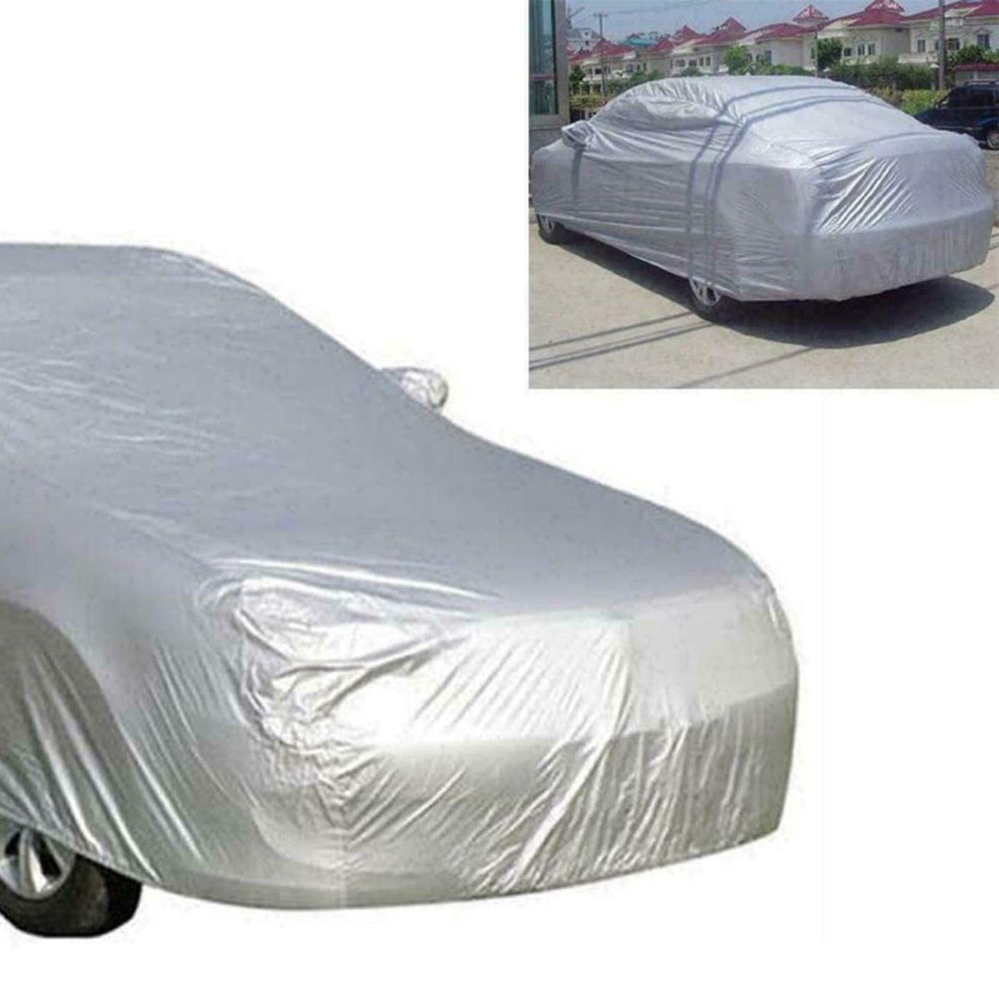 Weather Proof Car Cover Universal Size Waterproof Rain/UV/Dust Resistant AU