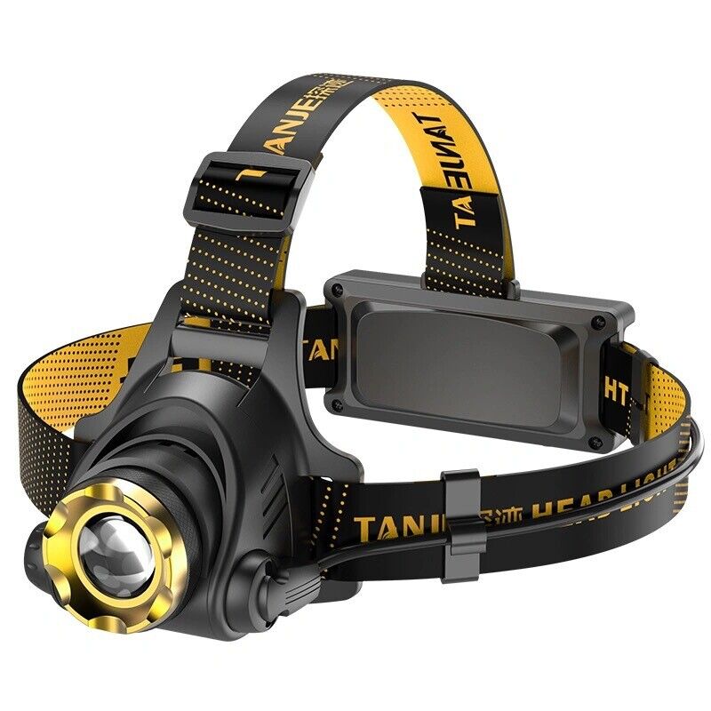 12000000lm LED Headlamp USB Rechargeable Headlight Head Torch Lamp Flashlight